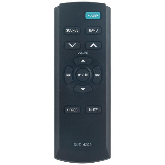 Picture of Replacement Remote Commander RUE-4202 RUE4202 supports for ALPINE Car Receiver CDE-141 CDA-105 CDE-150 CDE-152 CDE-143BT CDA-9887 CDE-151 CDE-123R CDE-190R CDE-133BT CDE-124SXM CDE-153BT CD DVD Player
