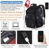Picture of VECKUSON 18.4 Laptop Backpack for unisex, 60L Extra Large Gaming Laptops Back Bag with USB Charger Port,TSA Friendly Flight Approved and RFID Anti-Theft Pocket Heavy-duty Pack,21.3*15.7*11.8inch Grey
