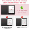 Picture of FUWANG Case for Kindle 6 inch 2024 and 2022 Releases Only (11 Generation) - Ultra Slim Lightweight Premium PU Leather Folio Cover with Auto Wake/Sleep Fits Kindle 6'' 11th Generation 2024/2022 Pink