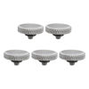Picture of PATIKIL Camera Shutter Button, 5 Pack Soft Shutter Release Button Pure Copper Camera Button Knurled Suitable for Nikon for Fujifilm for Leica DSLR/SLR Camera, Gray