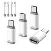 Picture of TiMOVO Adapter for Lightning Female to USB C Male Adapter, 4 Pack Adapter for Lightning USB-C Adapter, Data Sync Charger for i-Phone 15/16 Pro/Pro Max/Plus, iPad Pro/Air, Not for Audio/OTG