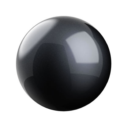 Picture of SANWA 55mm Trackball, 2.17in Replacement Ball for Kensington SlimBlade, SlimBlade Pro, Expert Mouse, Perixx Keyboard Periboard-522/322, and Other Compatible Mouse, Glossy Black