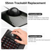 Picture of SANWA 55mm Trackball, 2.17in Replacement Ball for Kensington SlimBlade, SlimBlade Pro, Expert Mouse, Perixx Keyboard Periboard-522/322, and Other Compatible Mouse, Glossy Black