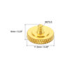 Picture of PATIKIL Camera Shutter Button, 5 Pack Soft Shutter Release Button Pure Copper Camera Button Knurled Suitable for Nikon for Fujifilm for Leica DSLR/SLR Camera, Golden