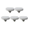 Picture of PATIKIL Camera Shutter Button, 5 Pack Soft Shutter Release Button Pure Copper Camera Button Knurled Suitable for Nikon for Fujifilm for Leica DSLR/SLR Camera, Silver