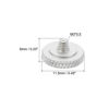 Picture of PATIKIL Camera Shutter Button, 5 Pack Soft Shutter Release Button Pure Copper Camera Button Knurled Suitable for Nikon for Fujifilm for Leica DSLR/SLR Camera, Silver