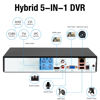 Picture of TOWODE 4CH Security Camera System 1080P 4-Channel Hybrid 5-in-1 DVR Security Video Recorder with 1TB Hard Drive 5MP Surveillance Security System with Human Detection, Remote Access 24/7 Recording