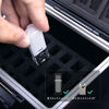 Picture of 53 Slots USB and SD Card Case for 18 Flash Drive 8 Mini Driver 9 SD and 18 Micro SD Card,USB Drive Case Hard,Shockproof Water-Resistant,Pen Drive Case USB Flash Drive Thumb Drive Storage Organizer