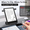 Picture of [2 Clips] Page Turner Remote for Kindle Paperwhite Remote Page Turner Accessories for Kindle & Ipad &Tablet Clip Clicker Rechargeable Page Turner