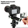 Picture of Fotopro Macro Focusing Rail Rack Slider for Close-up Shooting Macro Photography with Quick Release Plate 7.4 Inch Aluminum Alloy Universal Camera Slider for DSLR Camera Camcorder Film Photography