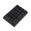 Picture of BOYI TD21 HotSwap Mechanical Numeric Keypads,21 Keys Mini Numpad Portable Keypad BT5.0/2.4G/Wired Keyboard RGB Number Pad Wireless Numeric Keypad(Black Color with OEM Profile PBT Pudding Keycaps)