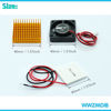Picture of WWZMDiB Peltier Cooler Module Kit 12V 40mm x 40mm（1 TEC1-12706+1 Heatsinks+1 Fans）