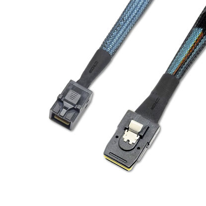 Picture of Sonilco High-Performance Mini SAS HD Cable SFF-8643 to SFF-8087 Data Transfer Cord (1 Cable, 1 M / 3.2 Feet)