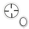 Picture of Cosmos 2 Pcs Ring Ligter Diffuser Soft Cover White Light Diffuser Cloth for Photography Video Studio, Fits 16" to 18" Ring Light