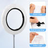 Picture of Cosmos 2 Pcs Ring Ligter Diffuser Soft Cover White Light Diffuser Cloth for Photography Video Studio, Fits 16" to 18" Ring Light