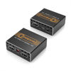 Picture of CORSAHD 4K@60Hz HDMI Splitter 1x2 4:4:4,18 Gbps,Supports Soundbar,HDCP Bypass,EDID,Duplicate/Mirror/Copy,Downscale, HDR,Dolby Vision Atmos,4K HDMI Splitter 1 in 2 Out for Dual Monitors