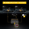 Picture of CORSAHD 4K@60Hz HDMI Splitter 1x2 4:4:4,18 Gbps,Supports Soundbar,HDCP Bypass,EDID,Duplicate/Mirror/Copy,Downscale, HDR,Dolby Vision Atmos,4K HDMI Splitter 1 in 2 Out for Dual Monitors