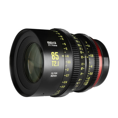 Picture of MEKE 85mm T2.1 Full Frame Manual Focus Cinema Lens Compatible with Canon Cinema Cameras with EF Mount