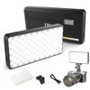 Picture of ULANZI VL200 Bi-Color LED Video Light, On-Camera Video Light, Type-C Rechargeable 5000mAh Mini Camera Light, 2500-9000K Ultra Bright Photo and Video Lighting, Fill Light, Potable Photography Lighting