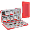 Picture of HEIYING Memory Card Case for SD Card and TF Card, Portable SD Card Holder SD SDHC SDXC TF Card Storage with 20 SD Card Slots & 20 Micro SD Card Slots