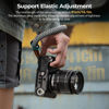 Picture of SMALLIRG Camera Wrist Strap, Universal Braided Camera Hand Strap, Adjustable Safety Strap Compatible for DSLR or Mirrorless Camera, Gray- 5055