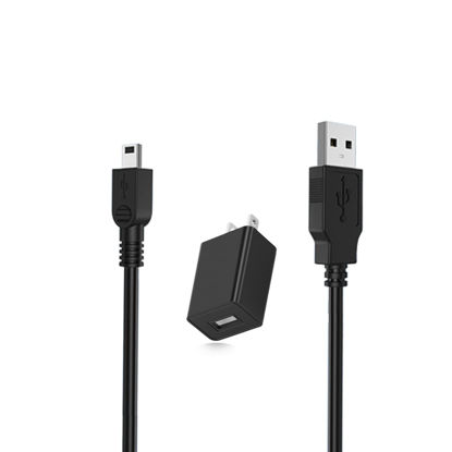 Picture of Calculator Charger for TI-84 Plus CE/TI 84 Plus CE Color/ TI84 Plus C Silver Edition Graphing Calculator, 3FT Charging Cable for Texas TI-Nspire CX/TI-Nspire CX CAS/CX II Color Calculator