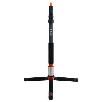 Picture of Best360 Monopod Pro Carbon Fiber Edition 2 in 1 360 Camera and Phone Stand (Heavy Duty Tripod for Virtual Tours, VR Filmmaking, Travel Vlogs)