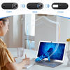 Picture of Toojcc Laptop Camera Cover Slide,3 Large+3 Small Ultra Thin Webcam Cover for Laptop,Computer,Tablet,iPhone 6/7/8 Plus and Tesla Model 3/Y Interior Cabin Camera,Web Cam Blocker Protect Your Privacy