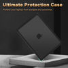 Picture of MOSISO Compatible with MacBook Pro 14 inch Case 2025-2021 M4 M3 M2 M1 A3112 A3185 A3401 A2918 A2992 A2779 A2442, Anti-Cracking Heavy Duty TPU Bumper Hard Case&Keyboard Skin&Screen Film, Black