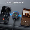 Picture of Bluetooth 5.3 Aux Car Adapter, SONRU Bluetooth Receiver for Car [Dual Connection & Mic Noise Cancellation], Aux Bluetooth Adapter with Plug-and-Play for Car Music/Hands-Free Calls/Stereo Audio