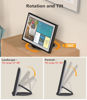 Picture of Laivli Swivel and Tilt Stand for Echo Show 15 & Echo Hub, with 360 Degree Rotatable Base, Easy Switch Device in Portrait and Landscape Orientations