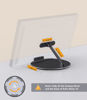 Picture of Laivli Swivel and Tilt Stand for Echo Show 15 & Echo Hub, with 360 Degree Rotatable Base, Easy Switch Device in Portrait and Landscape Orientations