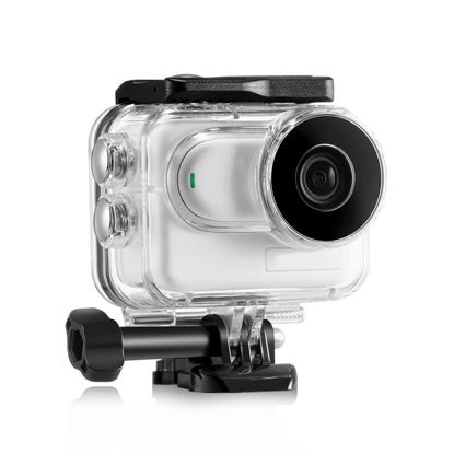 Picture of KETOPKIN 60M/196FT Waterproof Case for Insta360 GO 3S/Insta360 GO 3,Underwater Deep Diving Protective Shell for Insta360 GO 3S/ GO 3 Action Camera Accessories