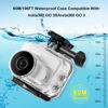 Picture of KETOPKIN 60M/196FT Waterproof Case for Insta360 GO 3S/Insta360 GO 3,Underwater Deep Diving Protective Shell for Insta360 GO 3S/ GO 3 Action Camera Accessories