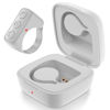 Picture of Fingertip Bluetooth Remote Control TIK TOK Wireless Page Turner TYUOBOX Camera Remote Shutter Selfie Button Controller with Charging Case for iPhone Android Ipad Cell Phone (White)