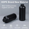 Picture of YCCLDIPL 3X 1000ml Circular Container Darkroom Chemical Storage Bottle Film Development Processing Equipment 1L(8 Waterproof Stickers, 1 Oil-Based Pen).