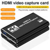 Picture of dobestyou 4K Audio Video Capture Card with HDMI Cable,USB 3.0, Full HD 1080P for Game Recording, Live Streaming Broadcasting…（Black）…