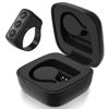 Picture of Fingertip Bluetooth Remote Control TIK TOK Wireless Page Turner TYUOBOX Camera Remote Shutter Selfie Button Controller with Charging Case for iPhone Android Ipad Cell Phone (Black)