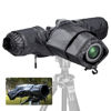 Picture of ULANZI RC01 Camera Rain Cover, Small Size Durable Nylon Raincoat Compatible with Canon Sony Nikon DSLR Mirrorless Vlog Camera & Lenses Within 260mm, with Sleeves, Drawstrings, Viewing Window