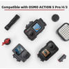 Picture of Osmo Action Cold Shoe Expansion Kit, Osmo Action 5 Pro Accessories, Camera Magnetic Adapter Mount Compatibility for DJI Osmo Action 5 Pro, Osmo Action 4, Osmo Action 3