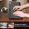 Picture of Trueque Wireless Keyboard and Mouse Combo - Full-Size Quiet Keyboard with Palm Rest, Phone Holder, Multimedia Keys, Power Switch, Compatible with Windows, Chrome OS, PC, Laptop (Batteries Included)
