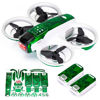 Picture of Wrapgrade for DJI NEO Accent Color Sticker (Emerald Skull)