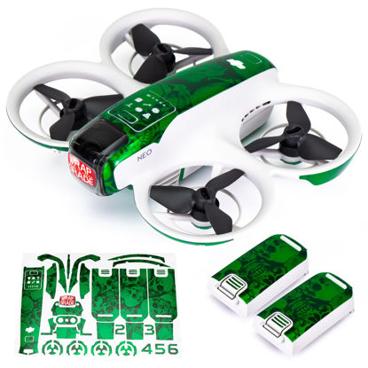 Picture of Wrapgrade for DJI NEO Accent Color Sticker (Emerald Skull)