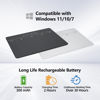 Picture of MICROPACK Digitally Yours Wired Trackpad for Windows 7/10/11, USB Trackpad with Multi-Touch Gestures, Plug-and-Play USB Touch Pad Mouse Pad Large for PC Computers & Laptops, Black