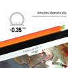 Picture of ELETIUO Silicone Case Compatible with Apple Pencil (USB-C),Protective Holder Grip Sleeve with Cap Accessories,Anti-Slip Cover Supports Magnetic Compatible with Apple Pencil 3rd Generation,Carrot