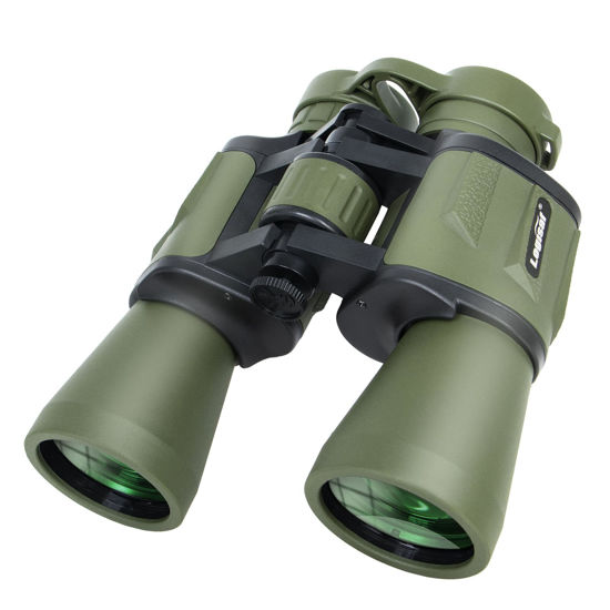 Picture of LOGISAF 15x50 HD Binoculars for Adults High Powered - Large View Compact Binoculars with Low Light Vision, Waterproof Binoculars for Bird Watching, Hunting, Hiking Travel Essentials with Carrying Bag