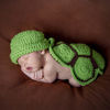 Picture of Newborn Costume Baby Photo Prop Newborn Outfit Clothes Handmade Knitted Baby Outfits Newborn Outfits for Boys Photography Infant Cute Toad Costume Baby Turtle Costume Hat Cap Baby Costumes 0-6 Months