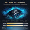 Picture of Binardat WiFi 6E Card M.2 AX210NGW WiFi Network Adapter, Intel AX210 Chip Bluetooth 5.3, 5400Mbps Tri-Band 2.4GHz/5GHz/6GHz OFDMA & MU-MIMO, for Laptop Windows 10/11