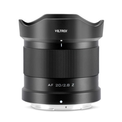Picture of VILTROX 20mm f2.8 Z Mount Lens, AF 20mm f/2.8 Full Frame Wide Angle Lens for Nikon Z Mount Z5 Z6 Z6II Z7 Z7II Z8 Z9 Z30 Z50 Zfc