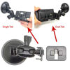 Picture of LycoGear Enhancd Strong Car Windshield Suction Cup Mount for Edge CS and CTS Evolution w/Dual Ball Socket Adapter to Allow Best Viewing Position